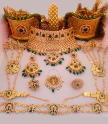 Heavy Rajasthani Jewelry Set for Wedding