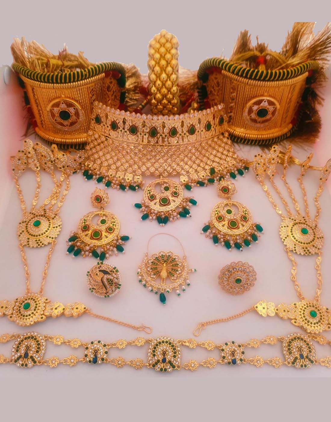 Heavy Rajasthani Jewelry Set for Wedding Heavy Rajasthani Jewelry Set for Wedding